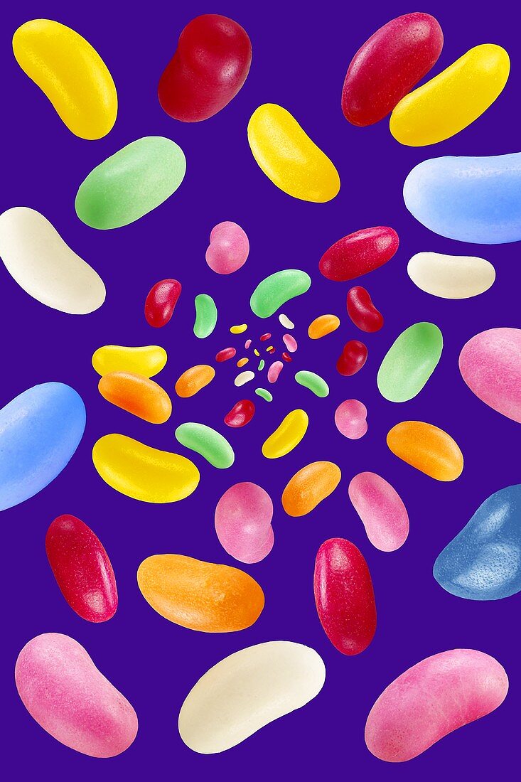 Fliegende Jelly Beans