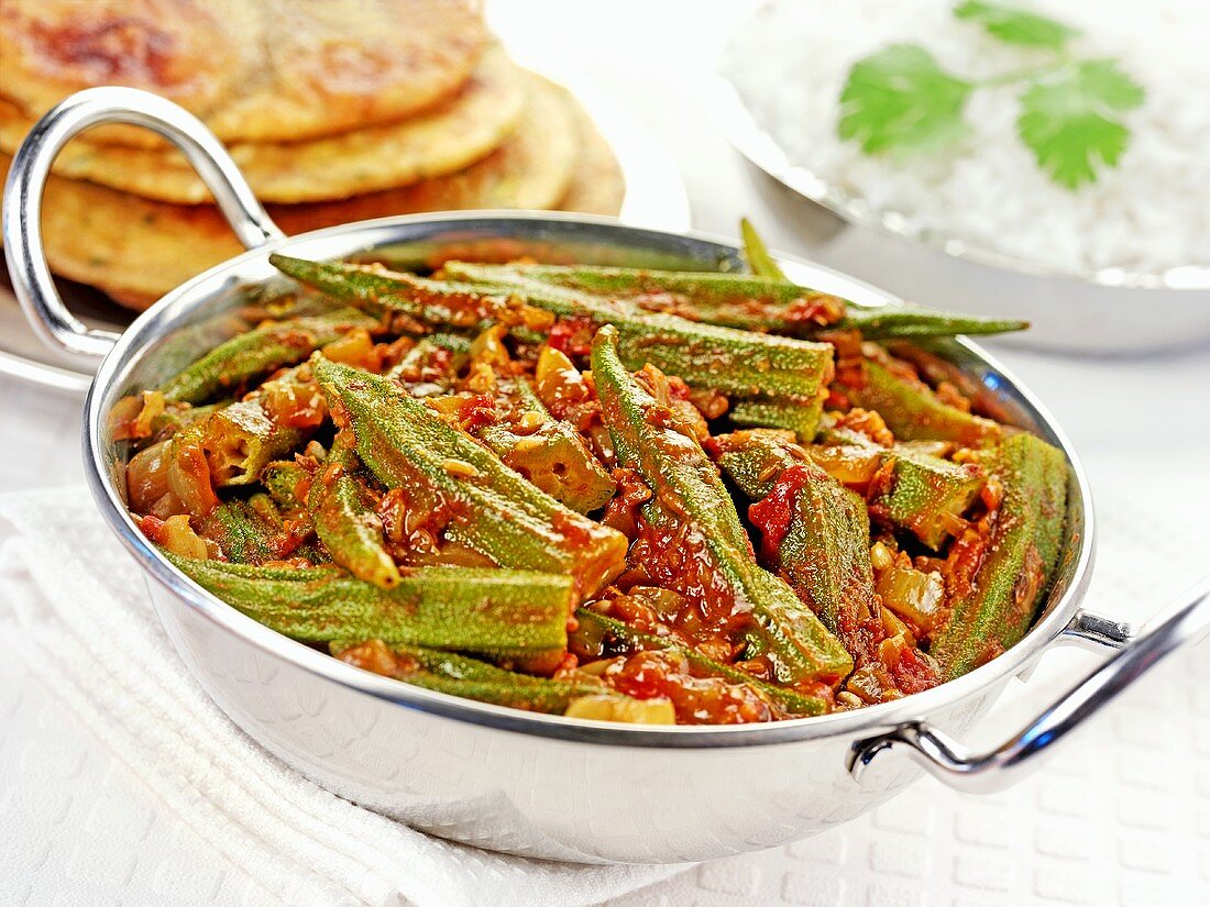 Okra curry (India)