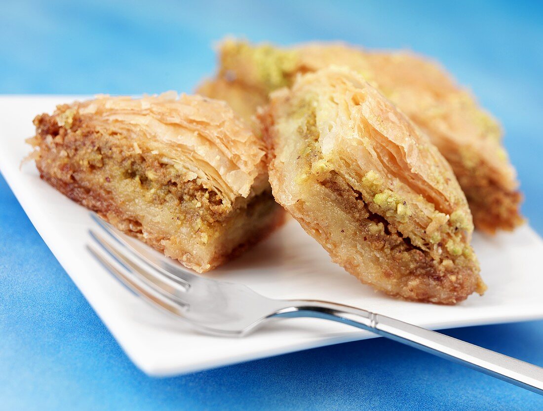 Baklava (Nut-filled pastry, Greece)