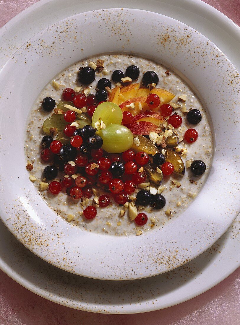 Muesli with Yogurt and Fruit