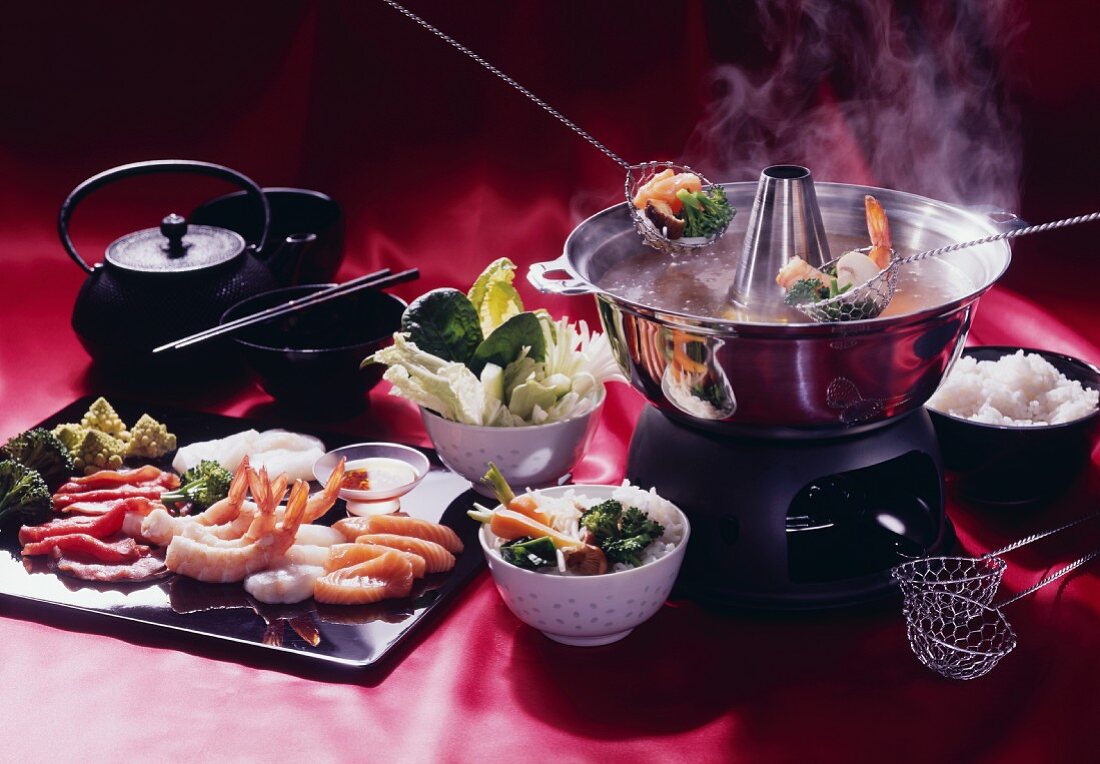 Typical Chinese Fondue