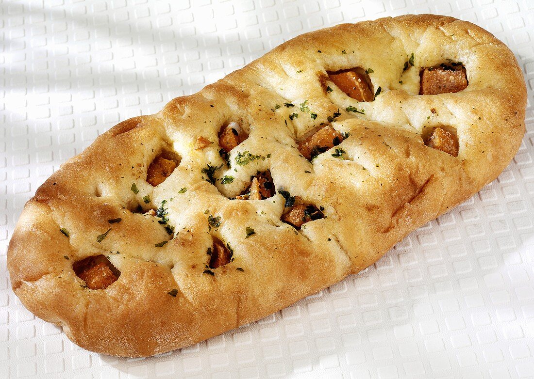 A flatbread with carrots (Morocco)