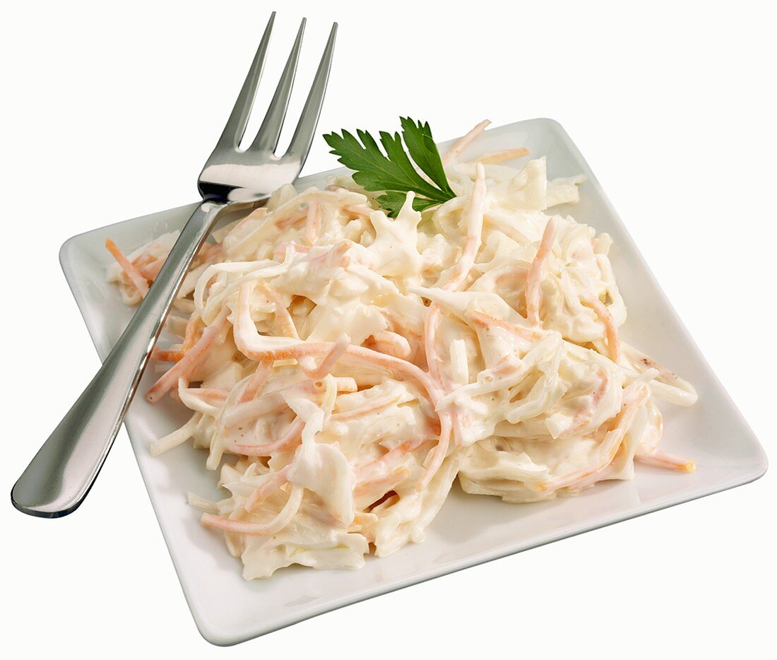 Coleslaw mit Mayonnaise (USA)