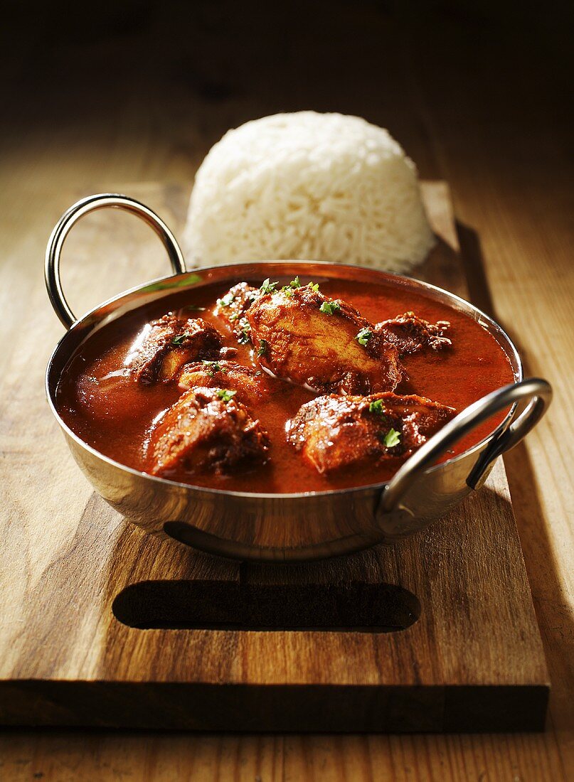 Hähnchen Tikka Masala (Hähnchen in Masalasauce, Indien)