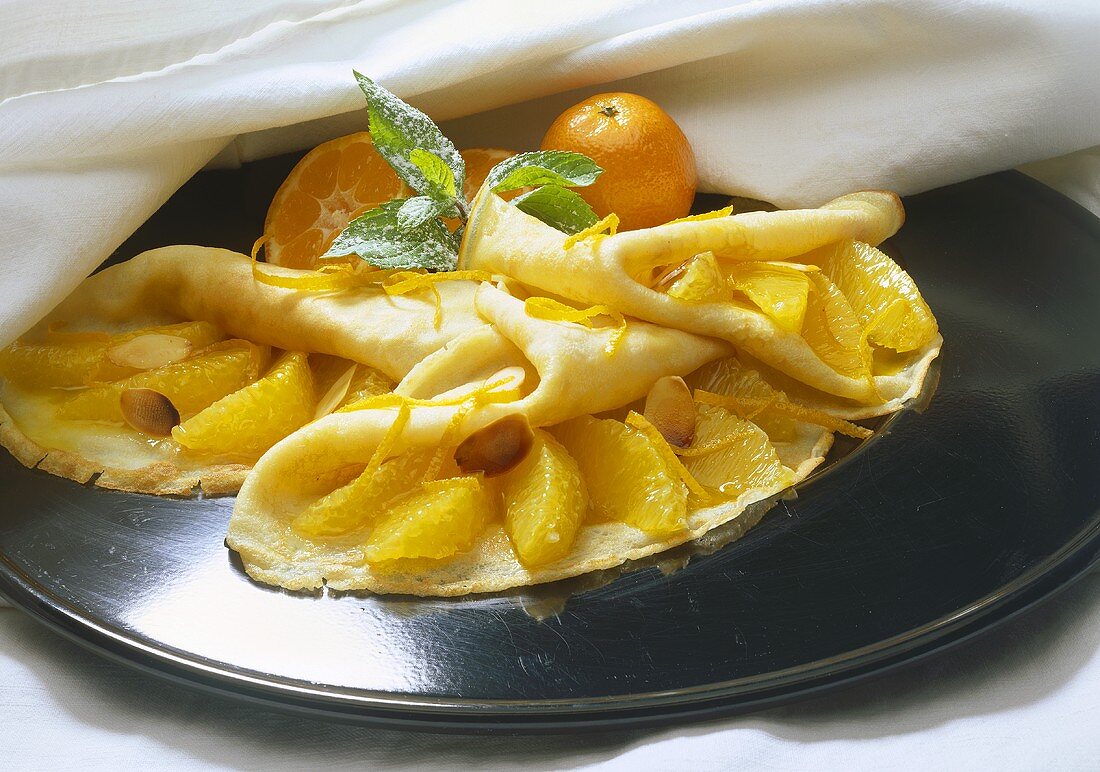 Crepes a l'orange