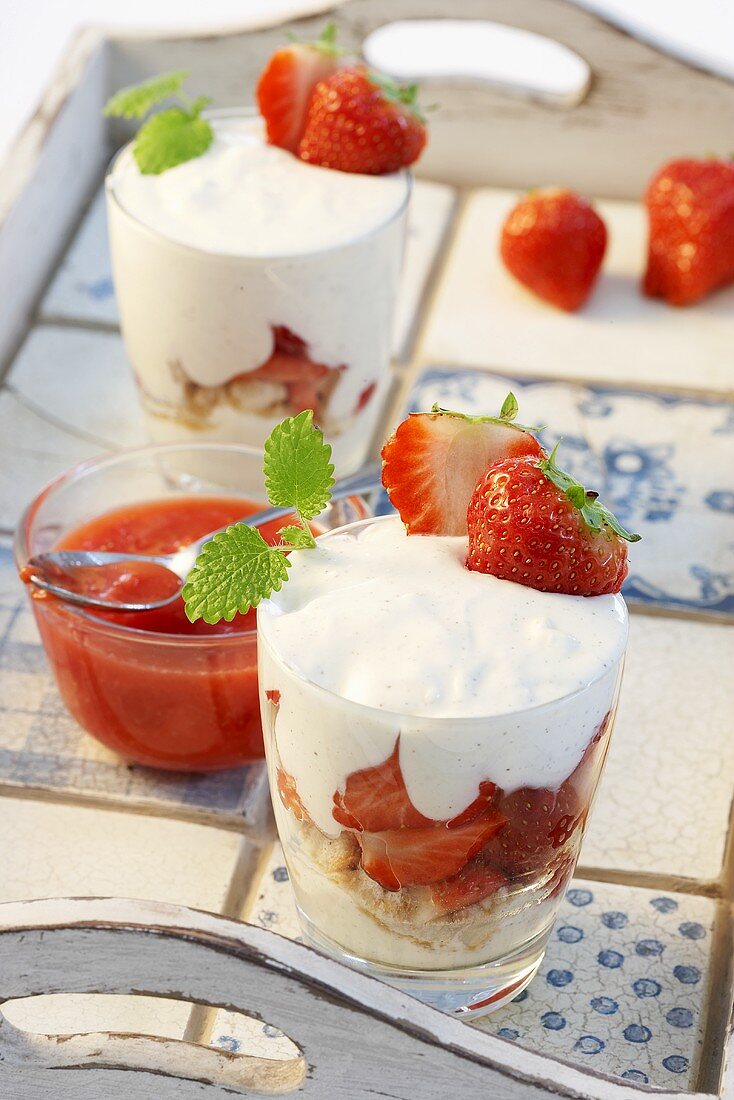 Erdbeer-Mascarpone-Trifle
