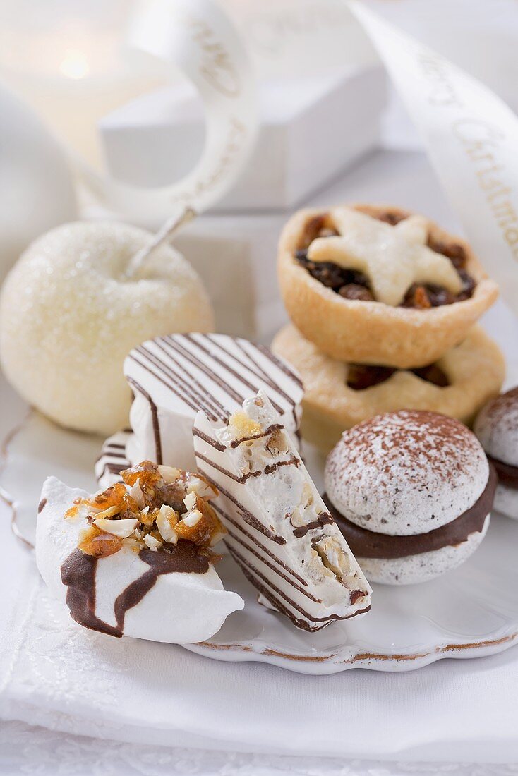 Plate of biscuits (Christmas)