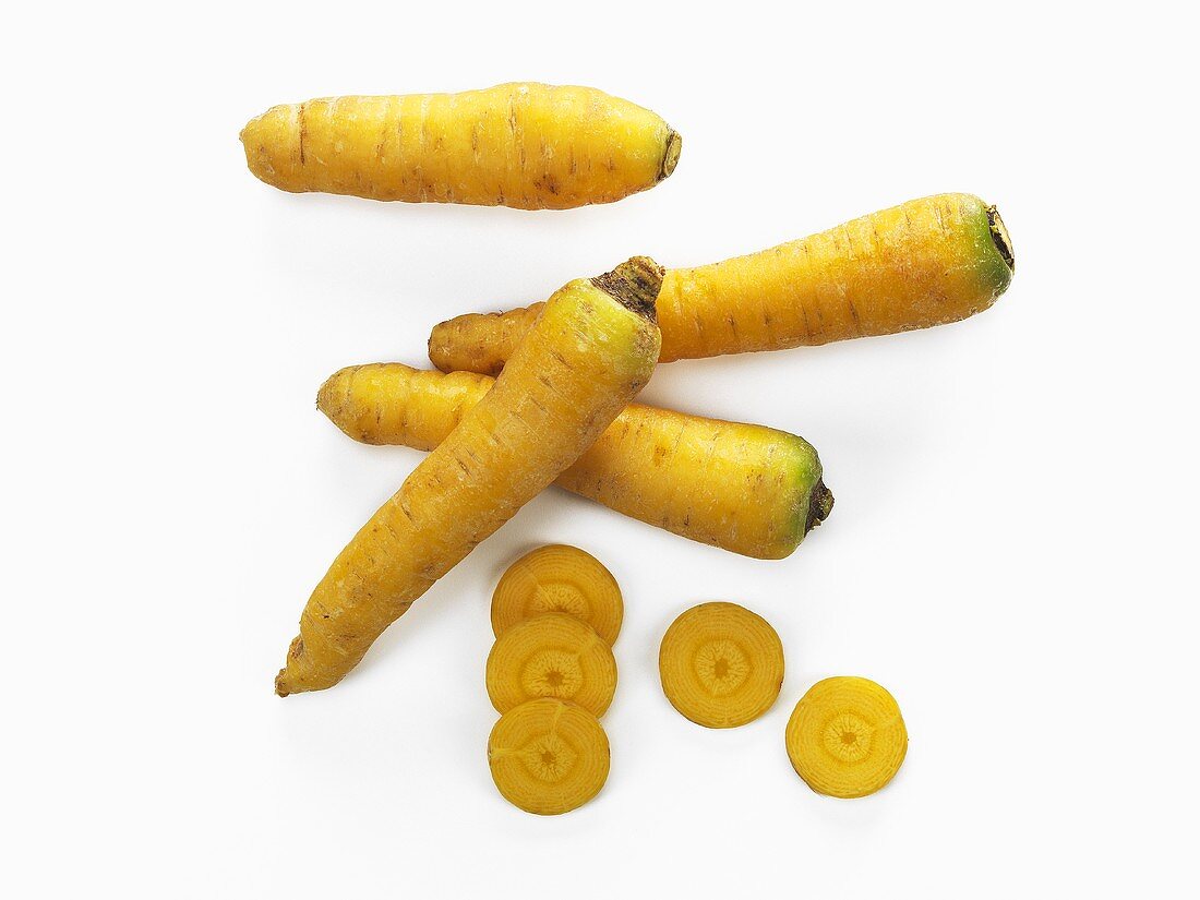 Gelbe Karotten (Jaune Longue du Doubs Karotten)