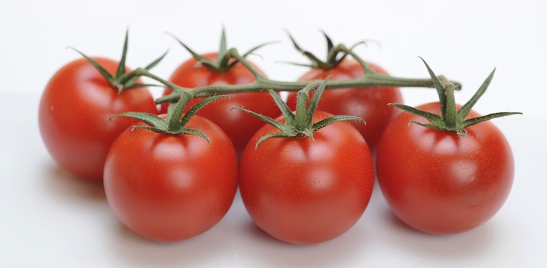 Six cherry tomatoes