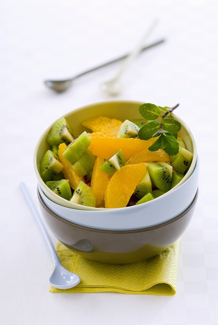 Kiwi-Orangen-Salat