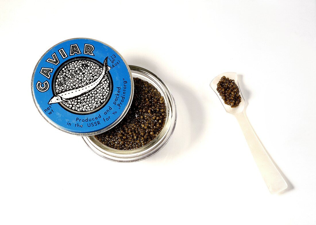 A can of caviar