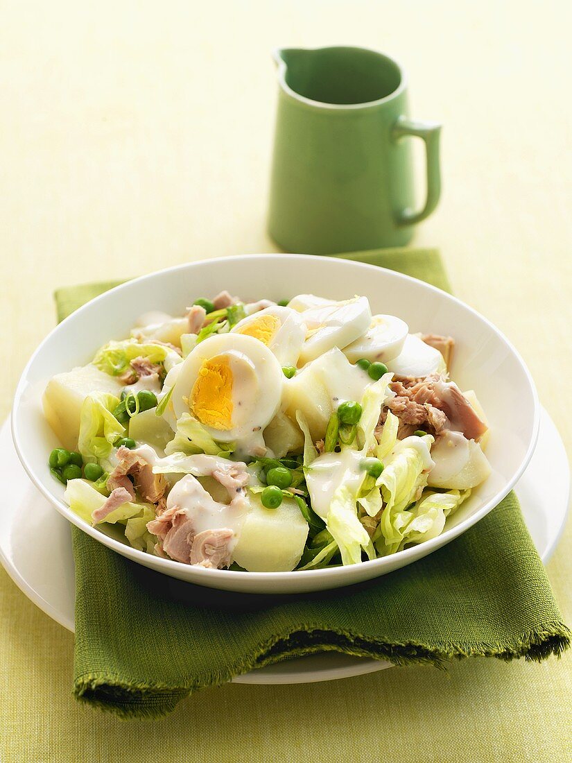 Thunfisch-Eier-Salat