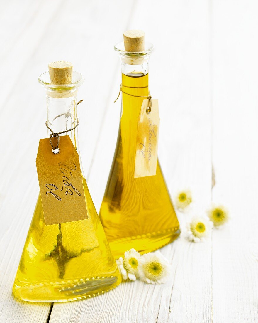 Rocket oil and lime oil