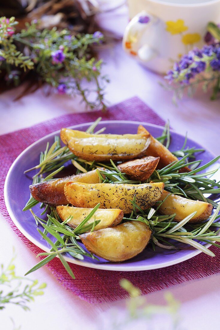 Bratkartoffeln mit Rosmarin