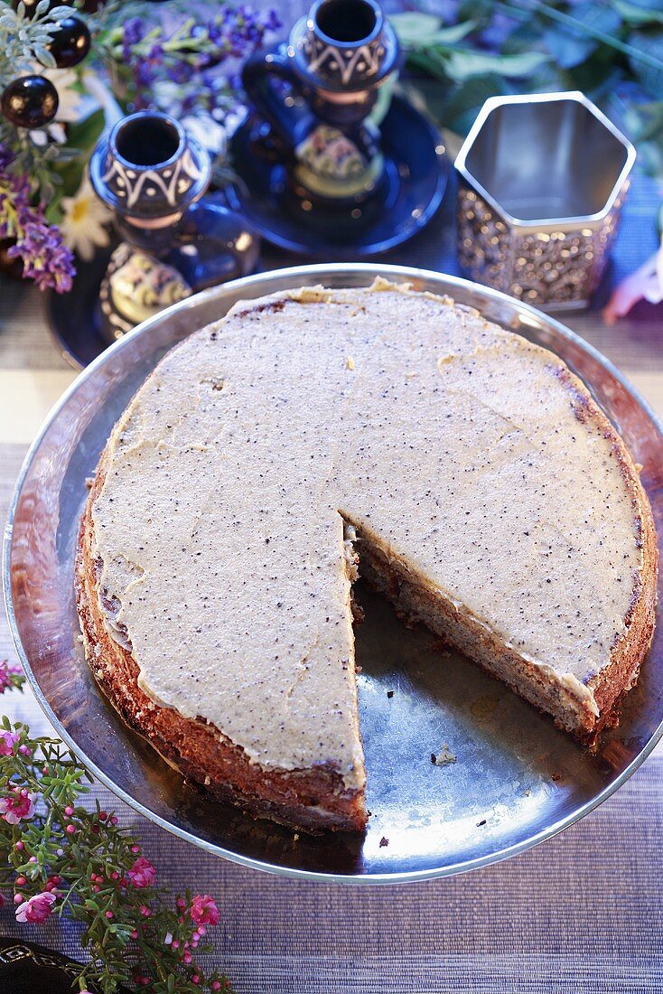 Almond cake for the Pesach festival (Passover)