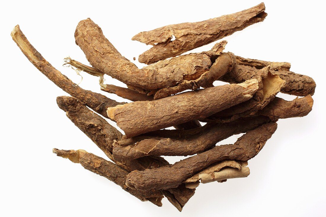 Dried Siberian ginseng bark