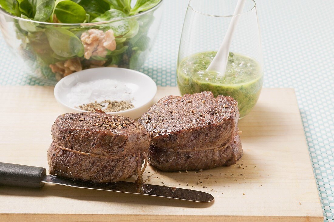 Rinderfilet mit Salsa verde