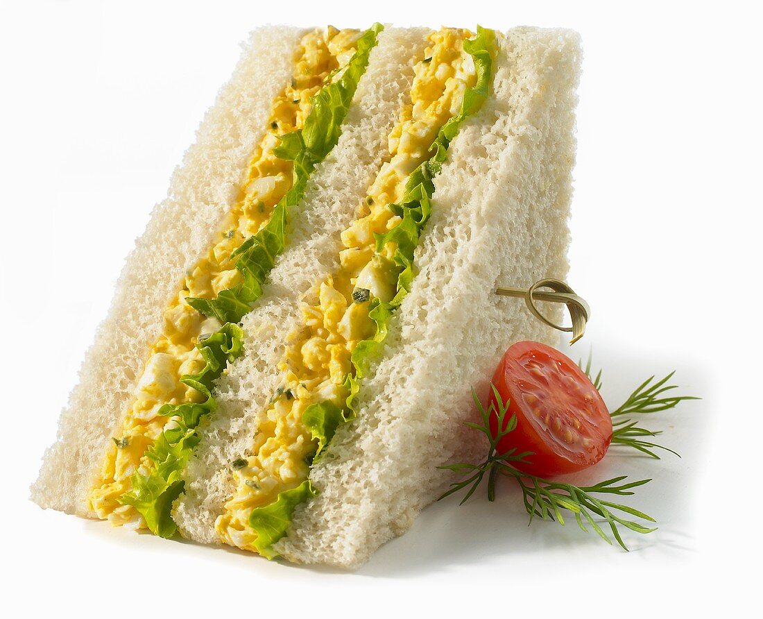 Sandwich mit Eiersalat