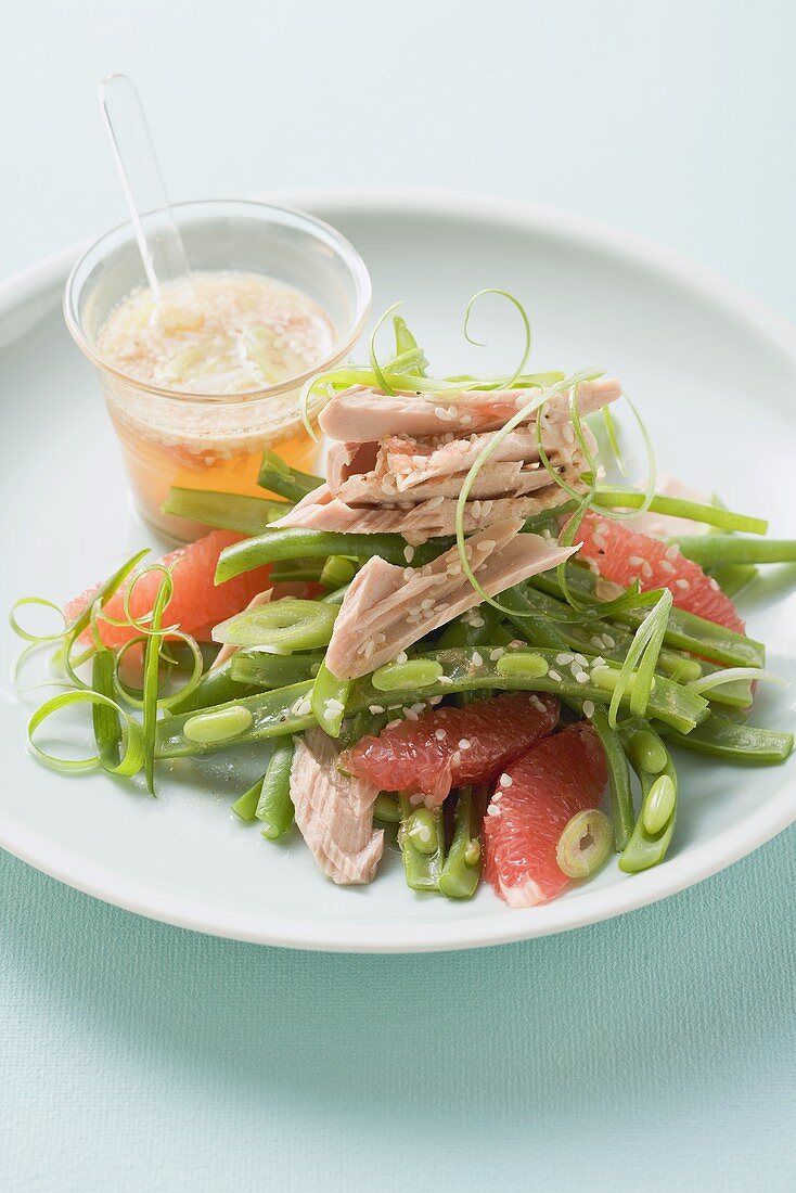 Bean salad with tuna
