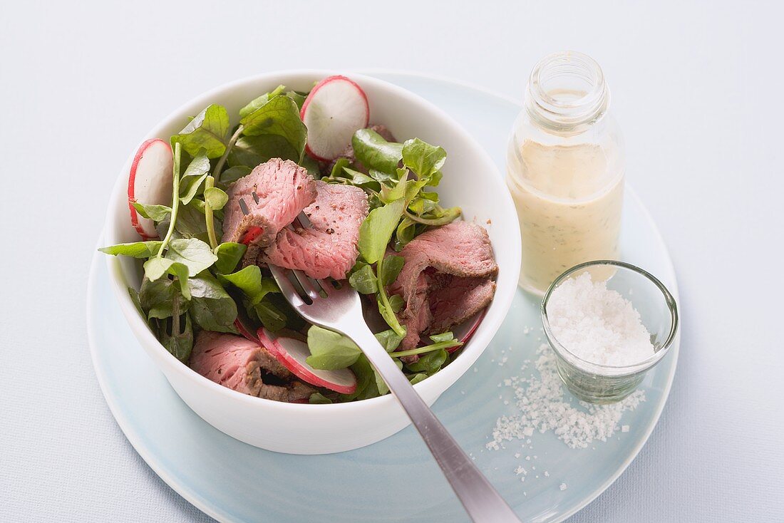 Argentinian steak salad