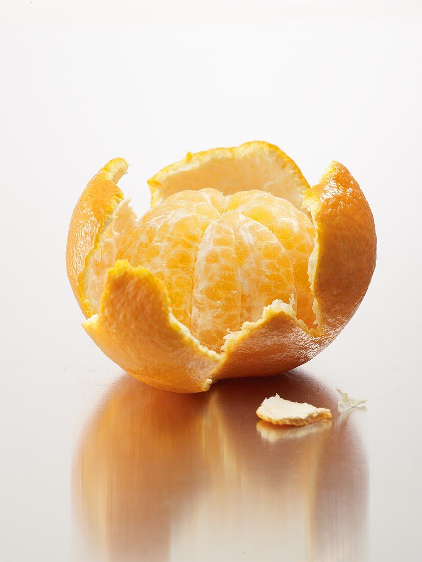 Mandarine in der Schale