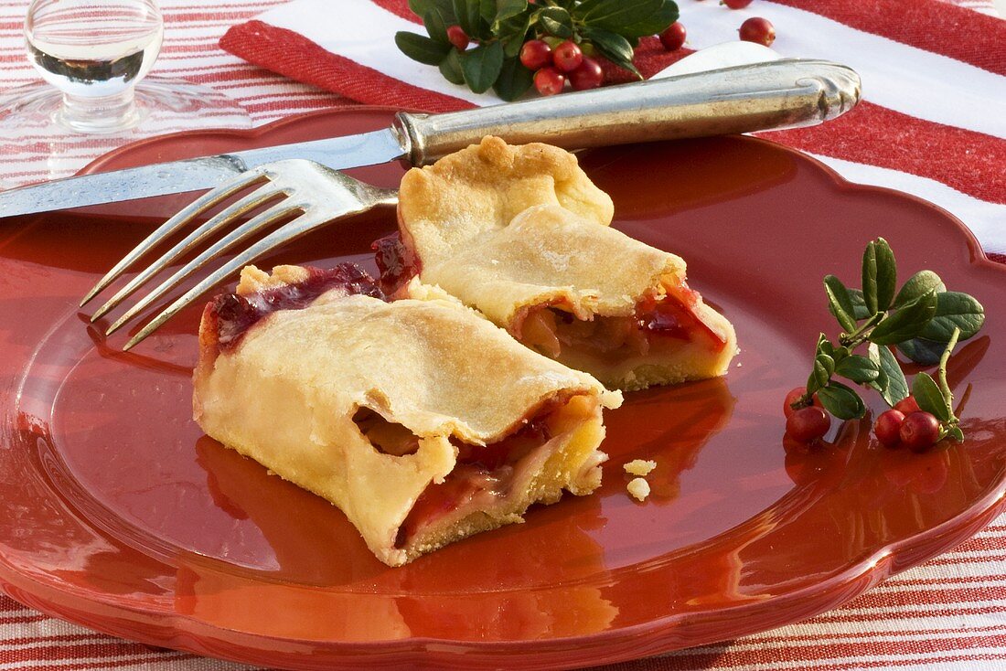 Cranberry pasty