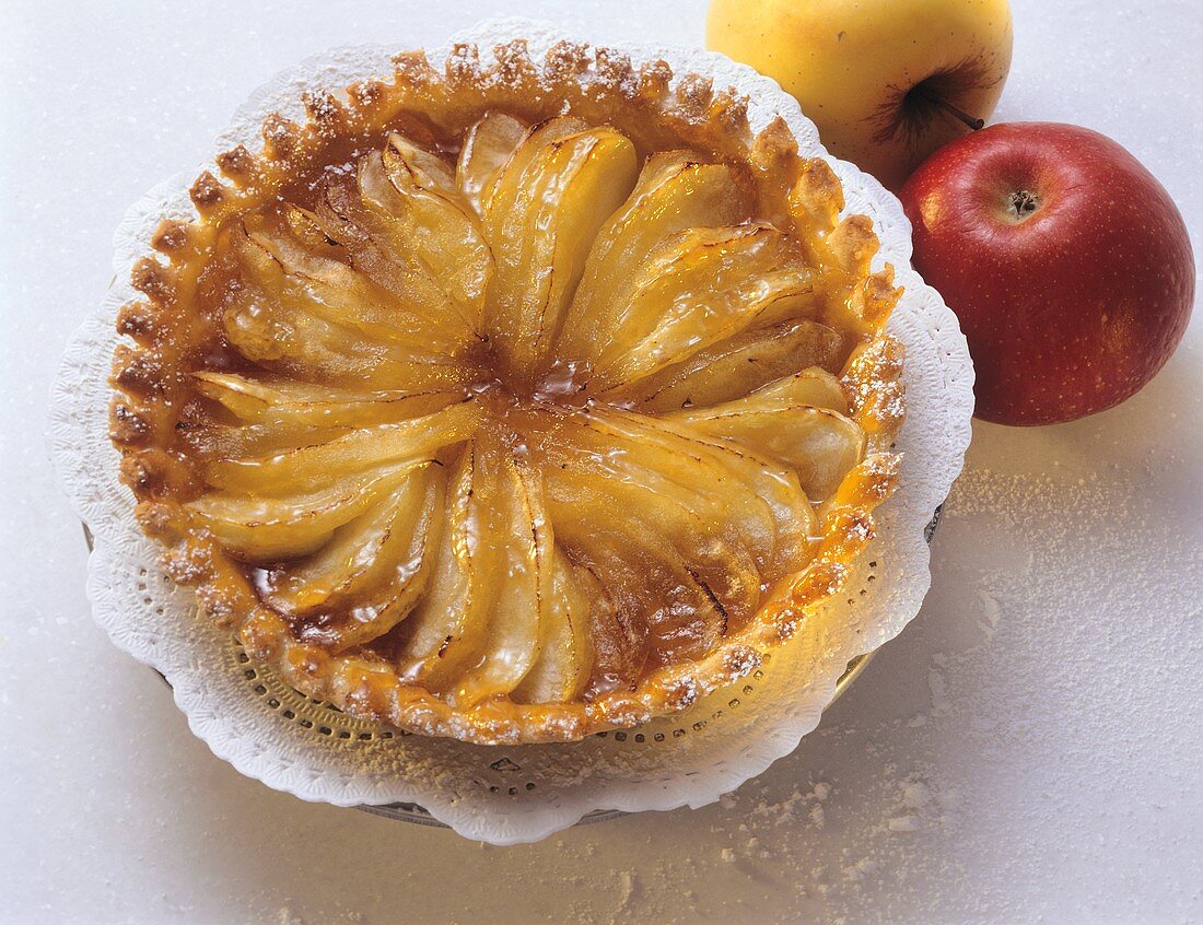 Apfel-Karamell-Tarte