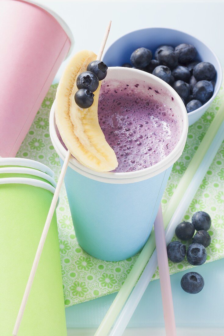 Blaubeer-Smoothie