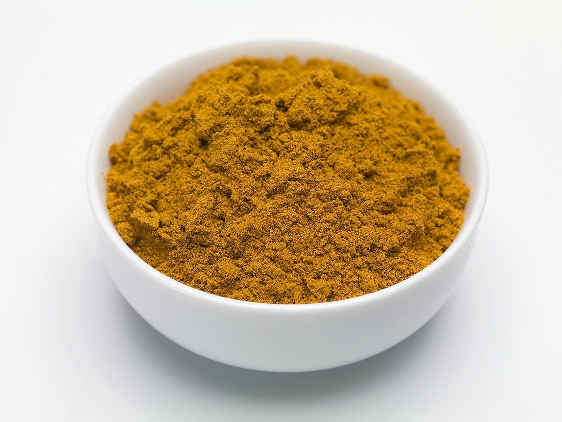 Spice mixture (Berbere) in a small bowl