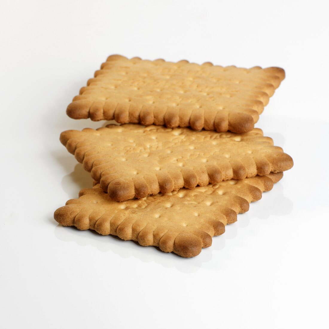 Three butter biscuits