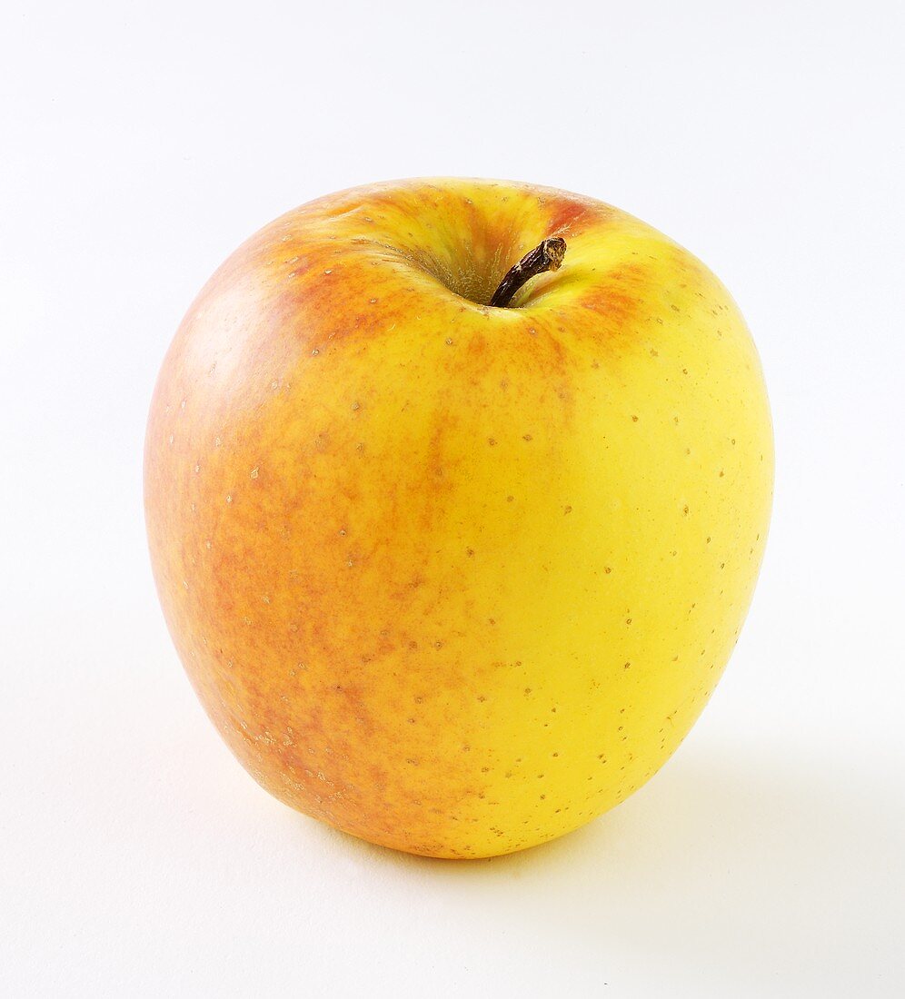 Ein gelber Apfel
