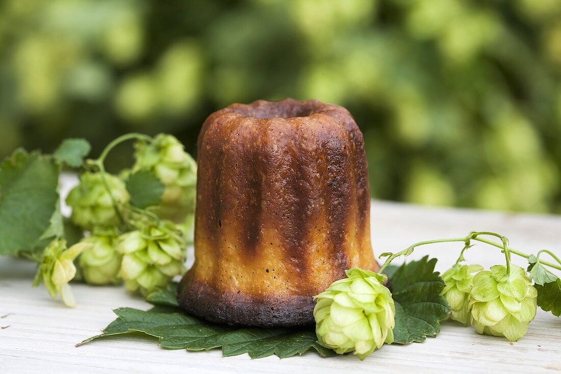 Cannelé (kleiner Kuchen mit Vanille und Rum, Frankreich)