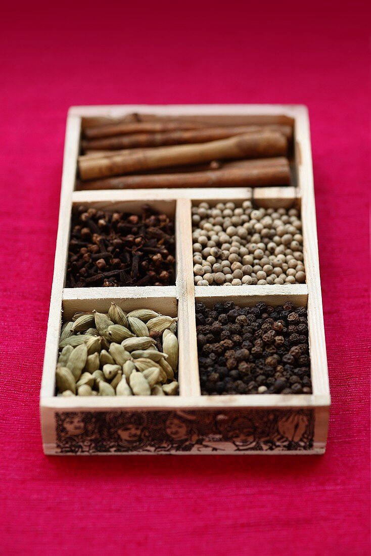 Assorted spices