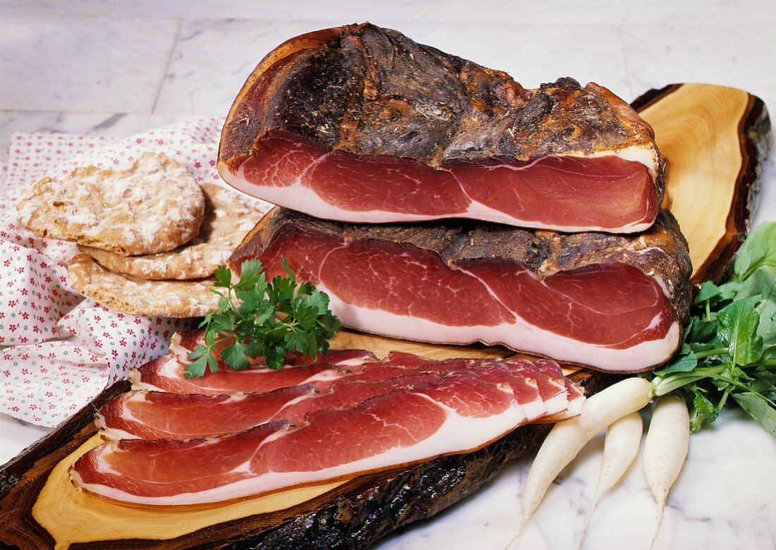 Farmer's Style Bacon; Sliced and Whole