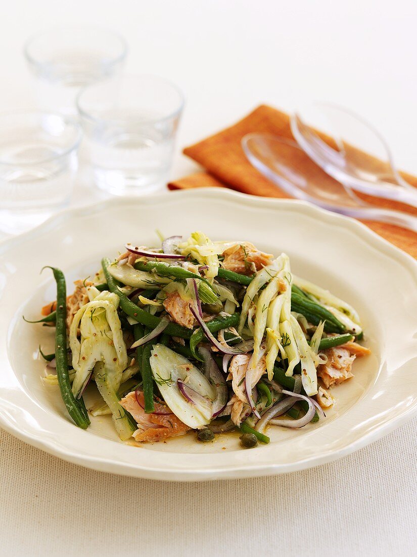 Fennel salad with green beans