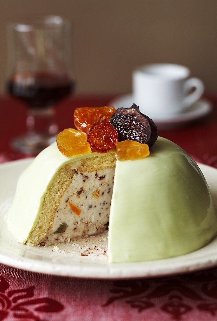 Cassata (Cake with candied fruit, Italy)