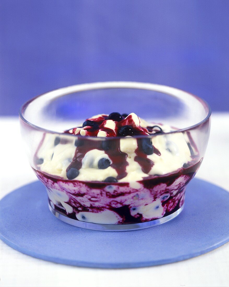 Blueberry dessert