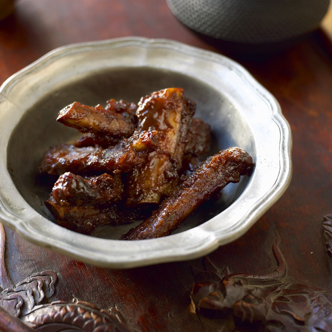 Spareribs mit Honigsauce (China)