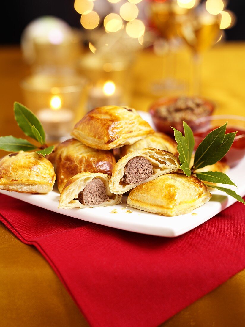 Sausage rolls (Christmas)