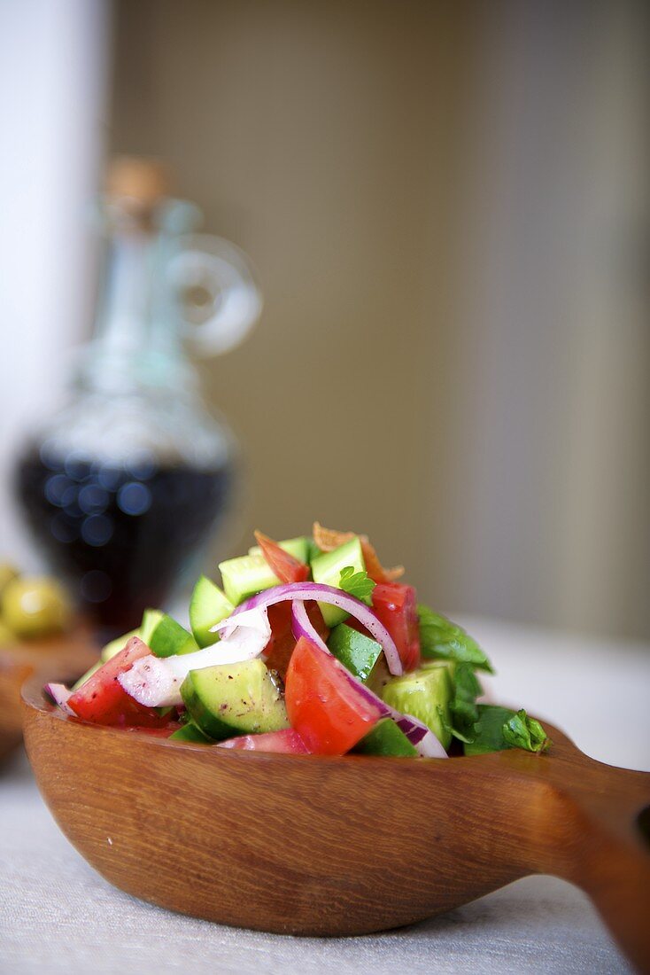 Tomaten-Gurken-Salat