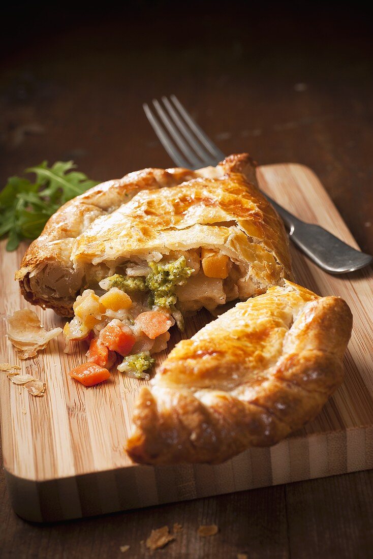 Cheese and vegetable pie