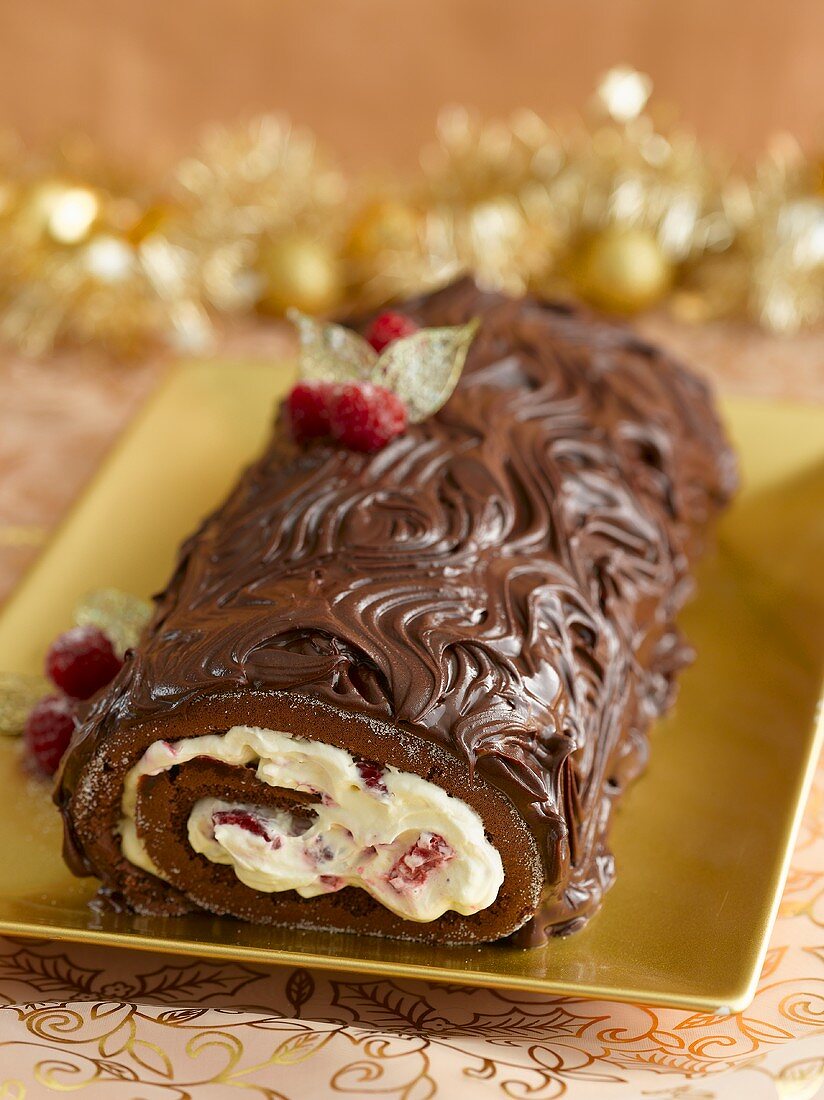 Yule Log (Christmas cake)