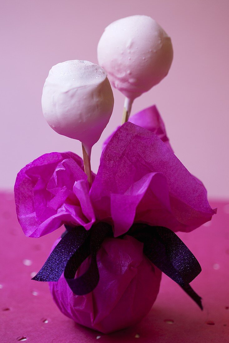 Cake Pops mit Glasur