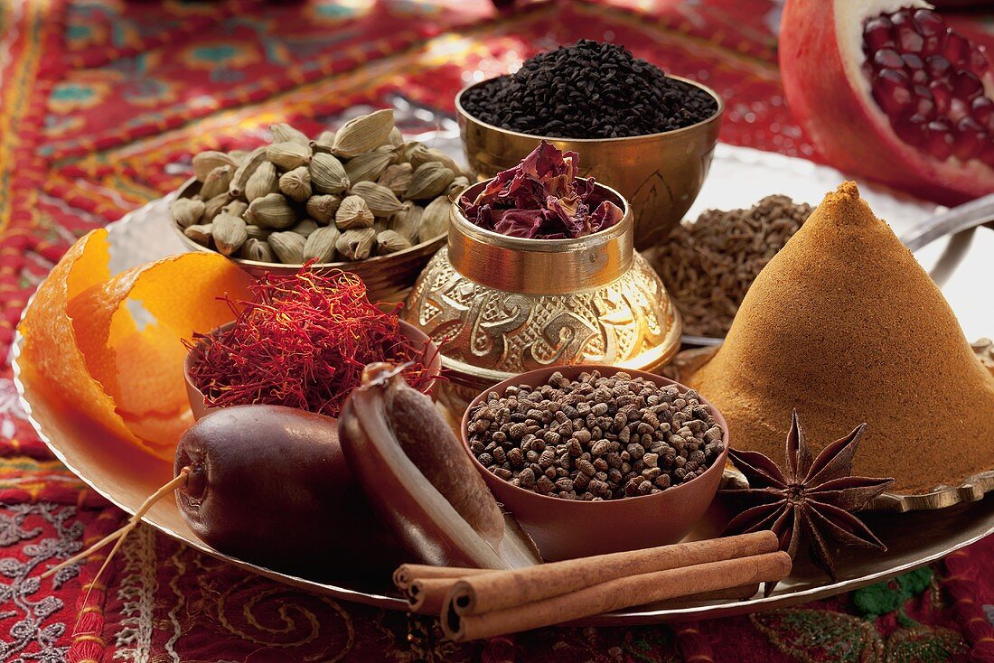 An arrangement of spices (Arabia)