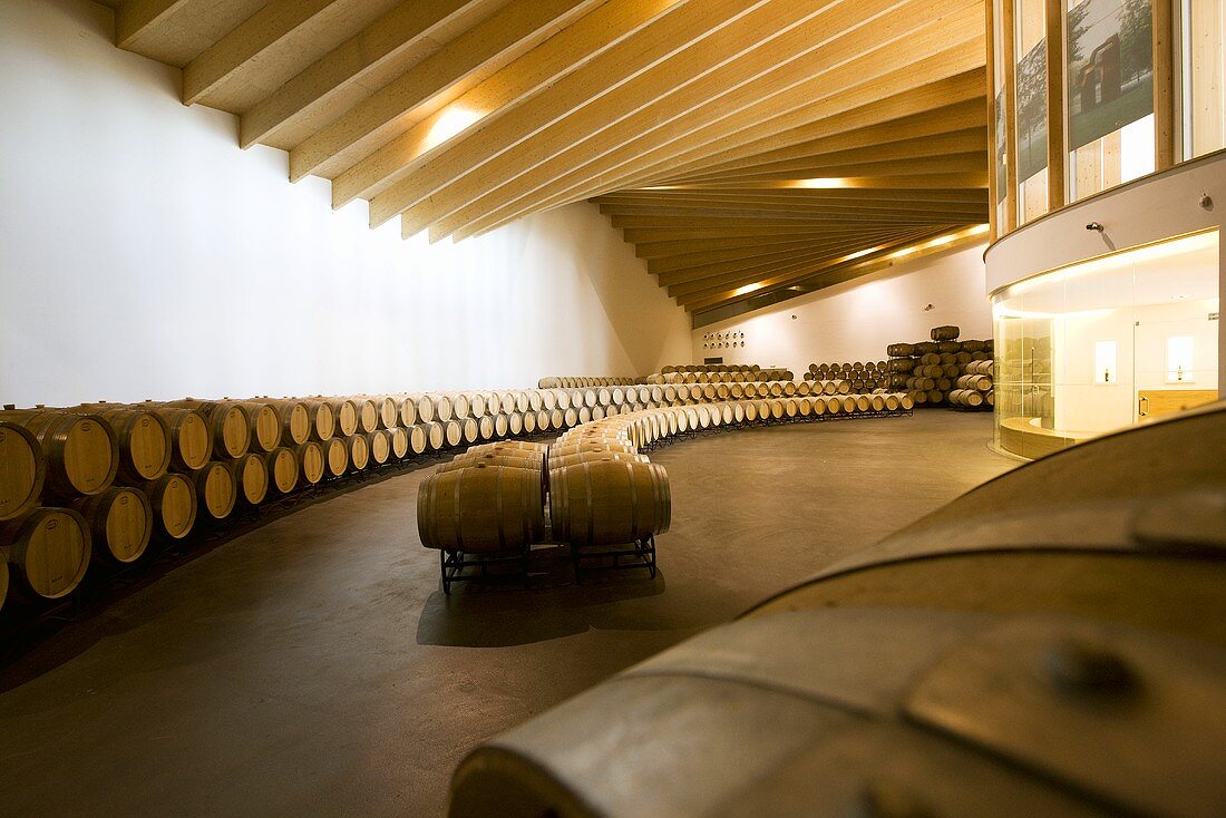 Bodegas Ysios (wine cellar) in Spain