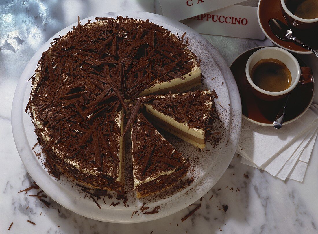 Torta al mascarpone (chocolate mascarpone cake)
