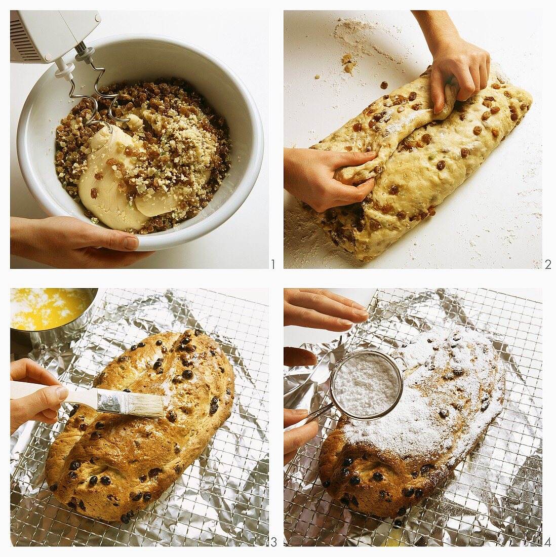 Stollen backen