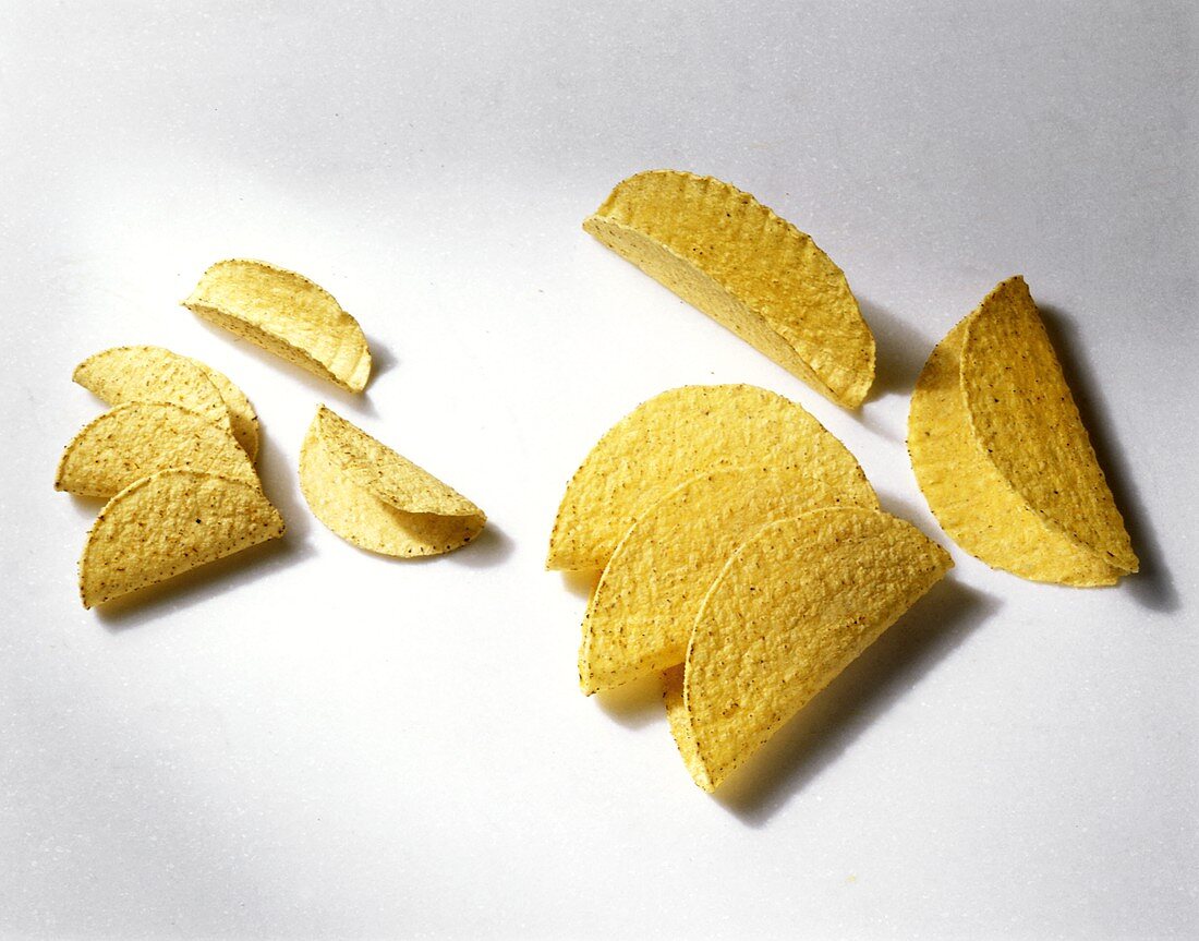 Several Taco Shells