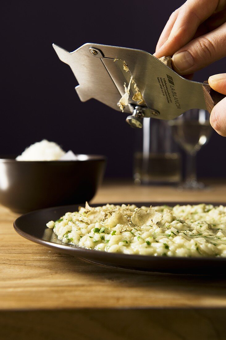 Risotto al tartufo bianco (white truffle risotto)