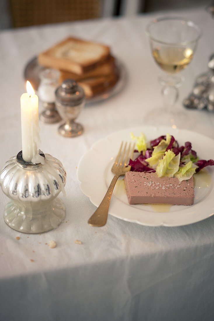 Goose liver terrine